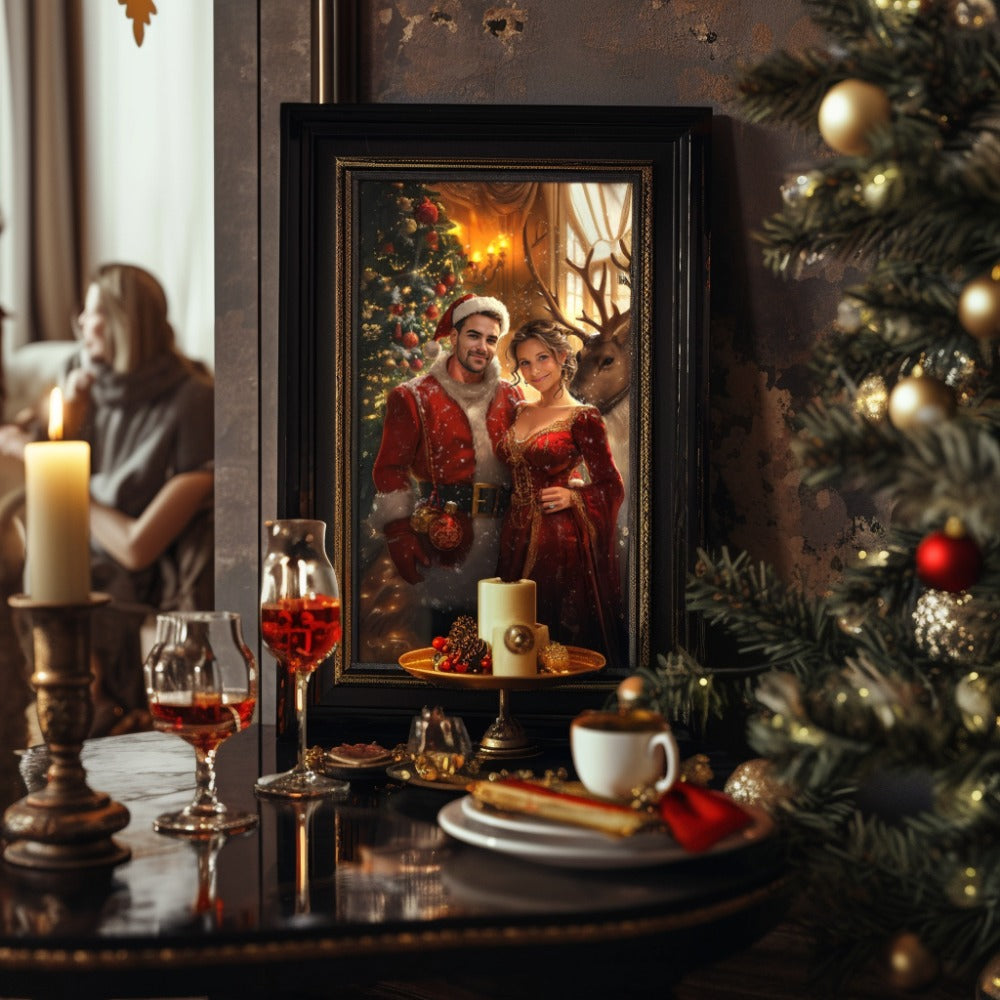 Mr & Mrs Claus | Custom Portrait