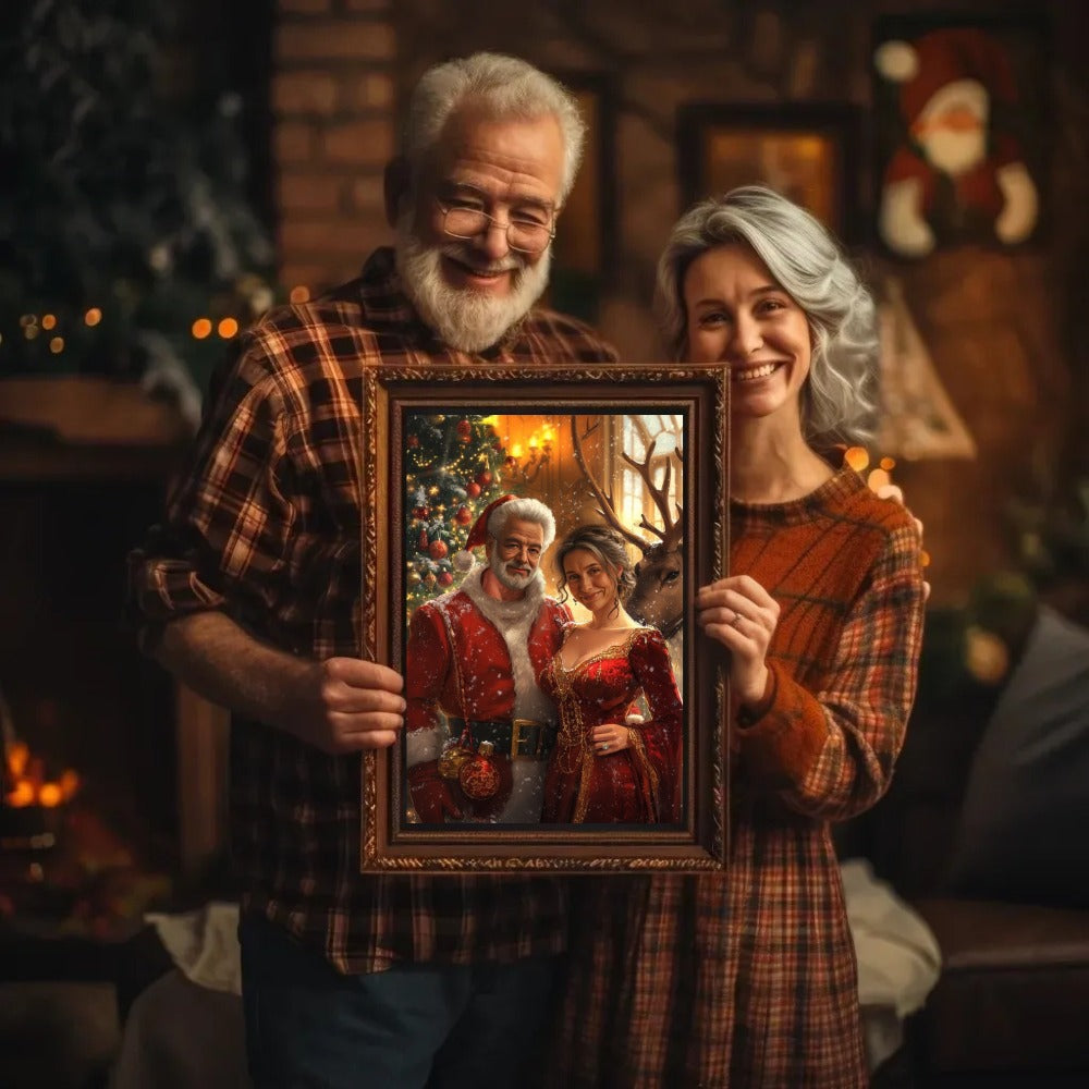 Mr & Mrs Claus | Custom Portrait