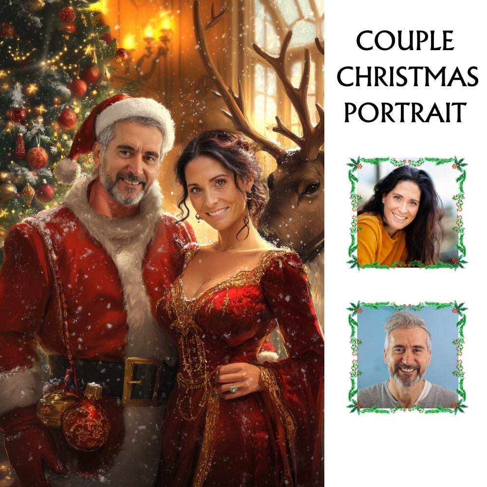 Mr & Mrs Claus | Custom Portrait