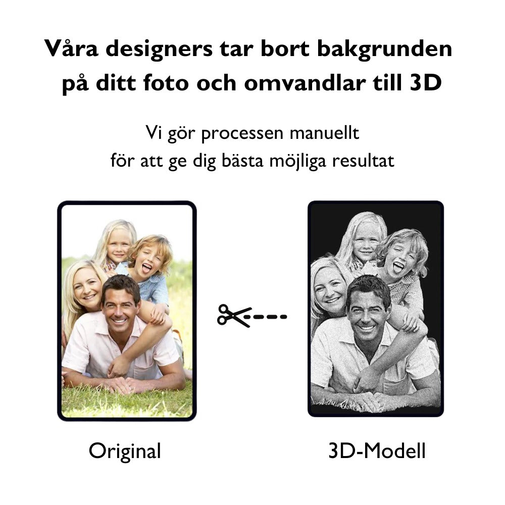 3D Photo Crystal | Rectangle