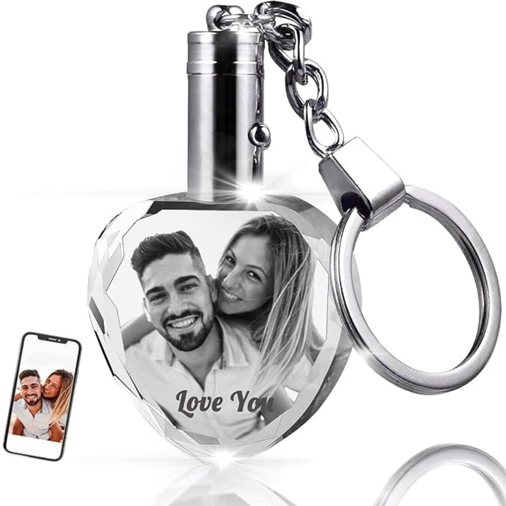 2D Photo Crystal | Keychain
