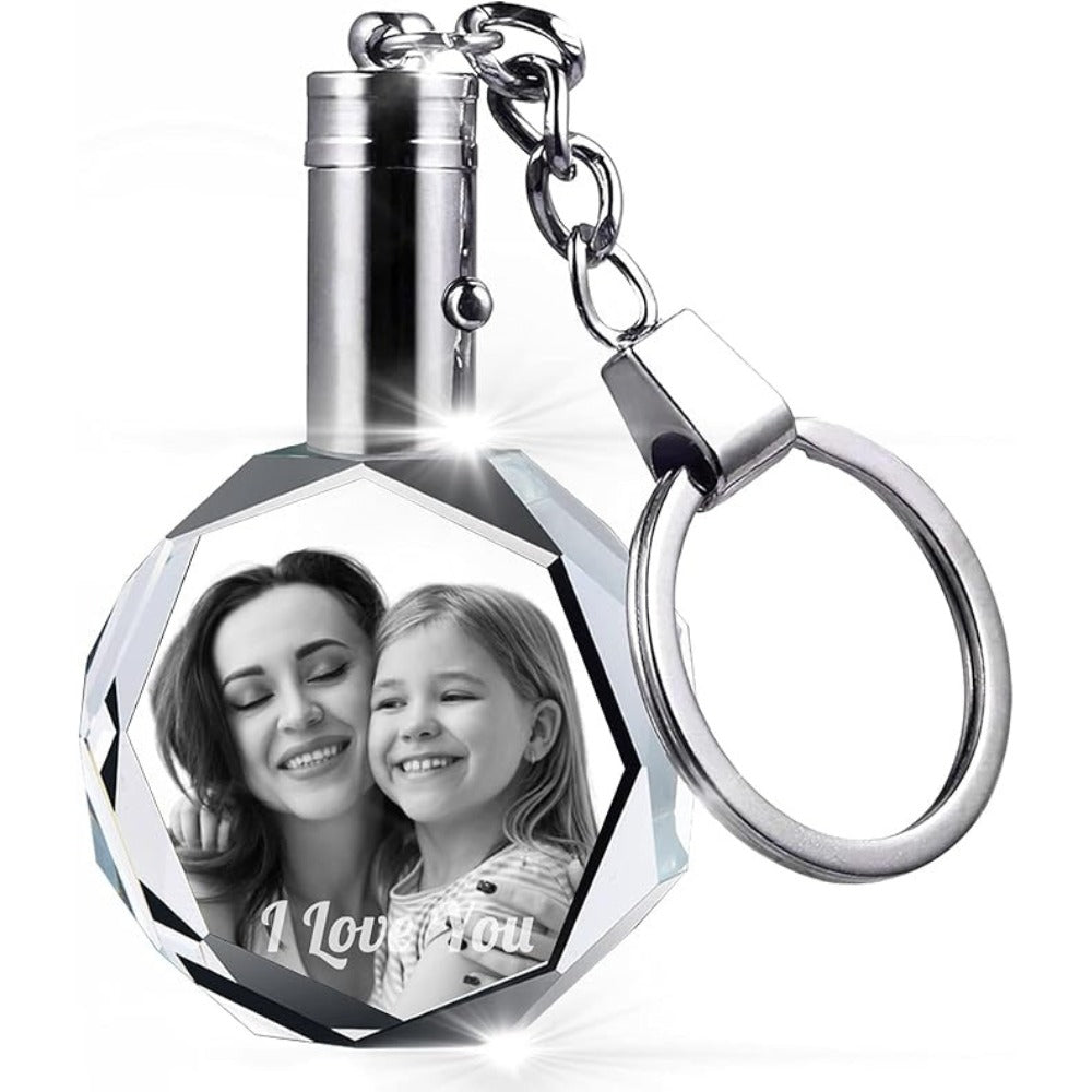 2D Photo Crystal | Keychain