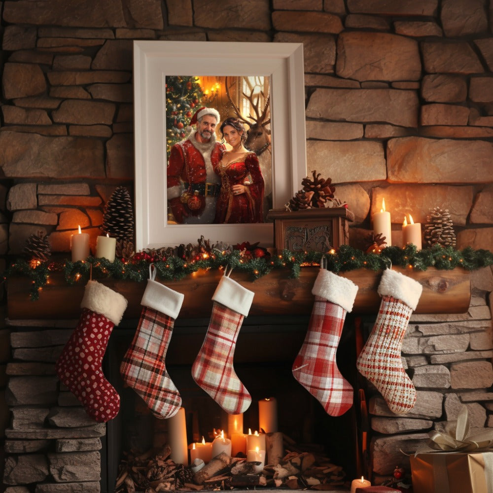 Mr & Mrs Claus | Custom Portrait