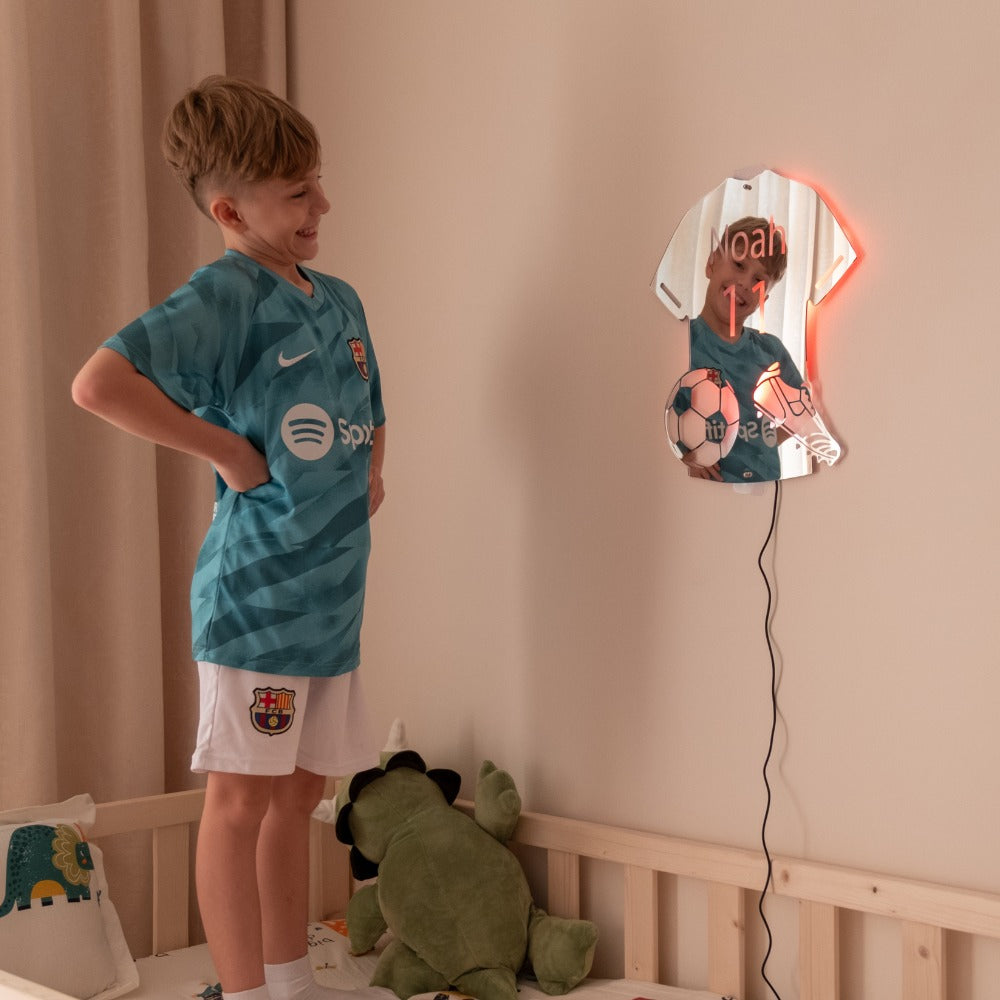 Football Player | Personal LED Mirror