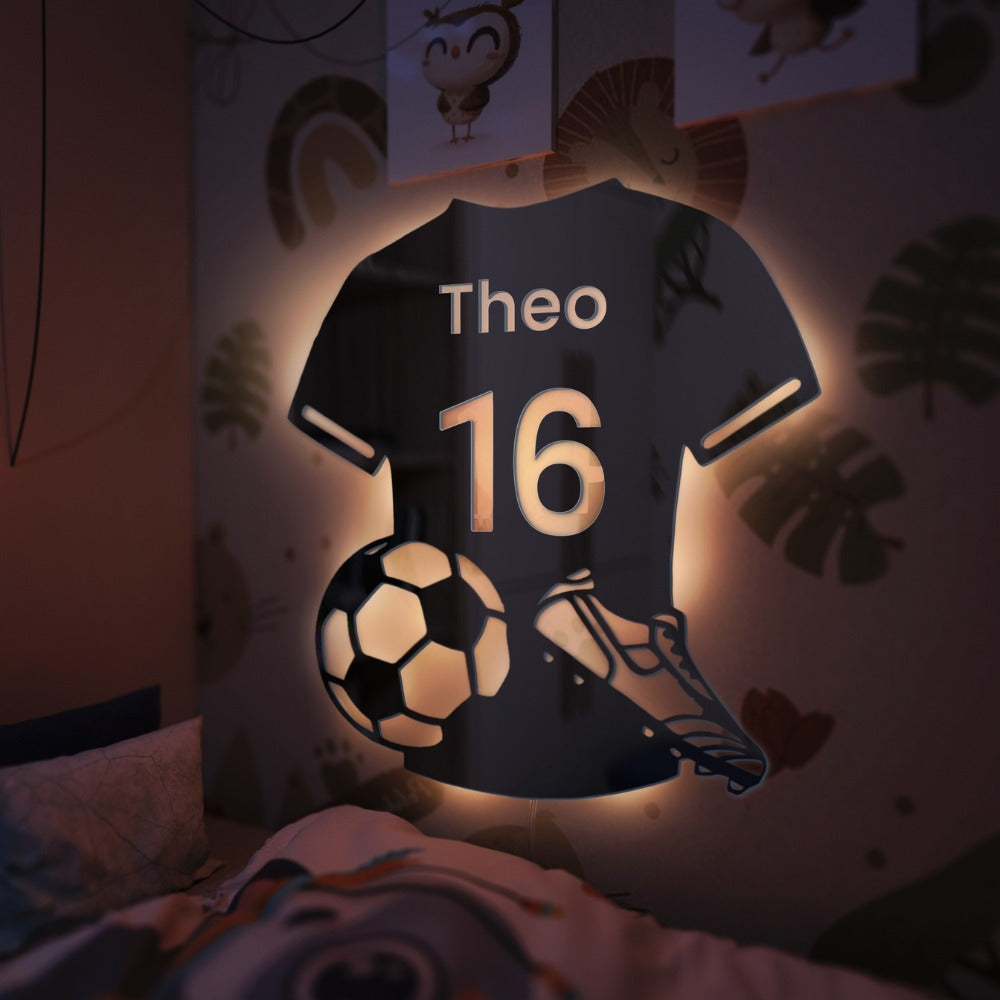 Football Player | Personal LED Mirror