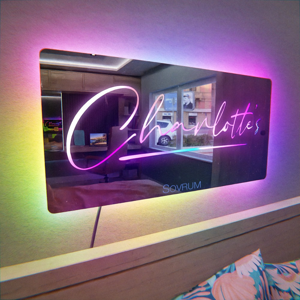 Personal Mirror With LED Lighting